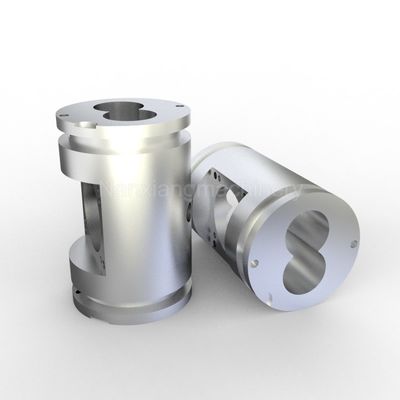 شراء معالجة CNC مكونات محرك طحن مزدوج المسمار مفتوحة الصناعة الغذائية البرميل في محرك طحن online manufacture