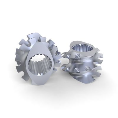 شراء 316L SEM عنصر المسمار أجزاء المسمار التوأمين وصلة الخط لإنتاج المطاط البلاستيكي online manufacture