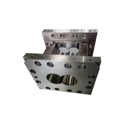 شراء HRC58 ثنائي البرميل المسمار محرك طفرة محرك طفرة قابلة للتعديل لجهاز طحن المركب online manufacture