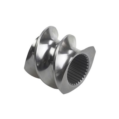 شراء أجزاء آلة طحن المقاومة للتآكل 316L W6Mo5Cr4V2 عنصر المسمار التوأم لخلط ونقل online manufacture