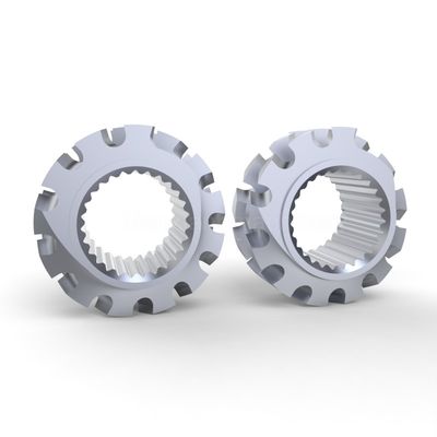 WR13 38CrMoAlA ZME عناصر خلط خاصة أجزاء محرك طحن مزدوج للمصنع البلاستيكي