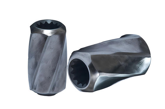 HRC 58 المسمار الصناعي المختلط الدوار محرك الطحن أجزاء المسمار للخلط