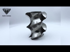 أجزاء محطم الحافلات مزدوجة المسمار عناصر محطم السبائك لإنتاج البلاستيك