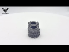 محرك طحن مزدوج المسمار دقيق العناصر المختلطة ذات الأسنان دائمة إلى الأمام دقة ± 0.01 ملم